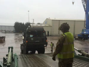 Exercise IRON VIPER 15, 9 Regiment RLC