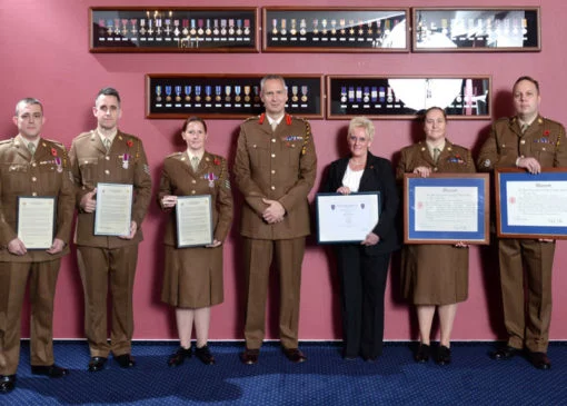 9 Regiment RLC Long Service & Good Conduct Awards Presentations
