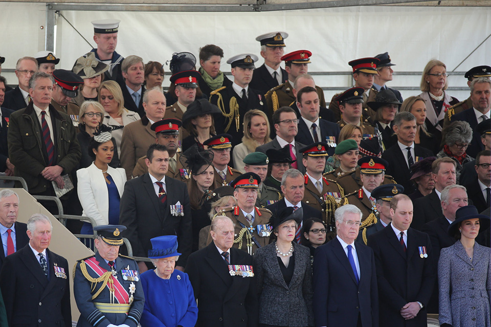 Drumhead Service held at Horse Guards.