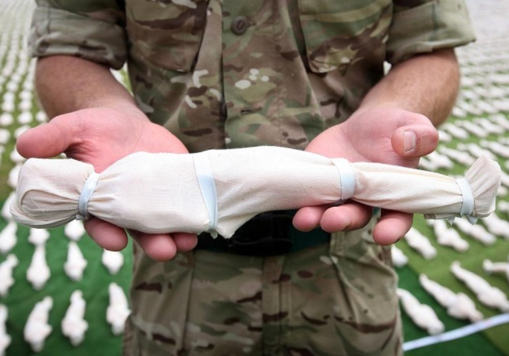 Thousands of figurines will be created in memory of soldiers killed during the Battle of the Somme Photo: Shrouds of the Somme