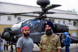 Saragarhi Day was an opportunity for the Sikh community to meet members of The RLC