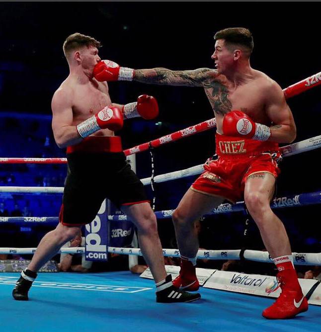 The Army Sportsman of the Year 2018 fought his opponent over four three-minute rounds at the cruiserweight limit